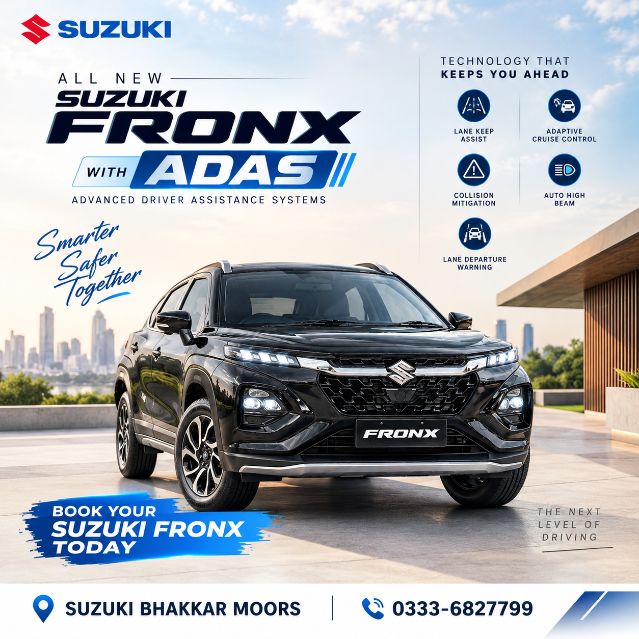 Suzuki Fronx Fronx GLX 6AT ADAS (Mono Tone)